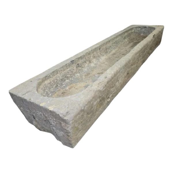 Auge (dit bac) en pierre bleue de Belgique 195cm, 18ème siècle