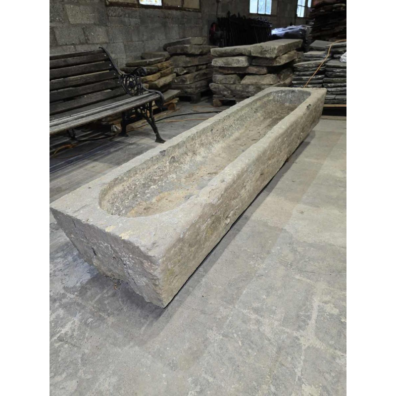 Belgian bluestone trough 195cm, 18th century