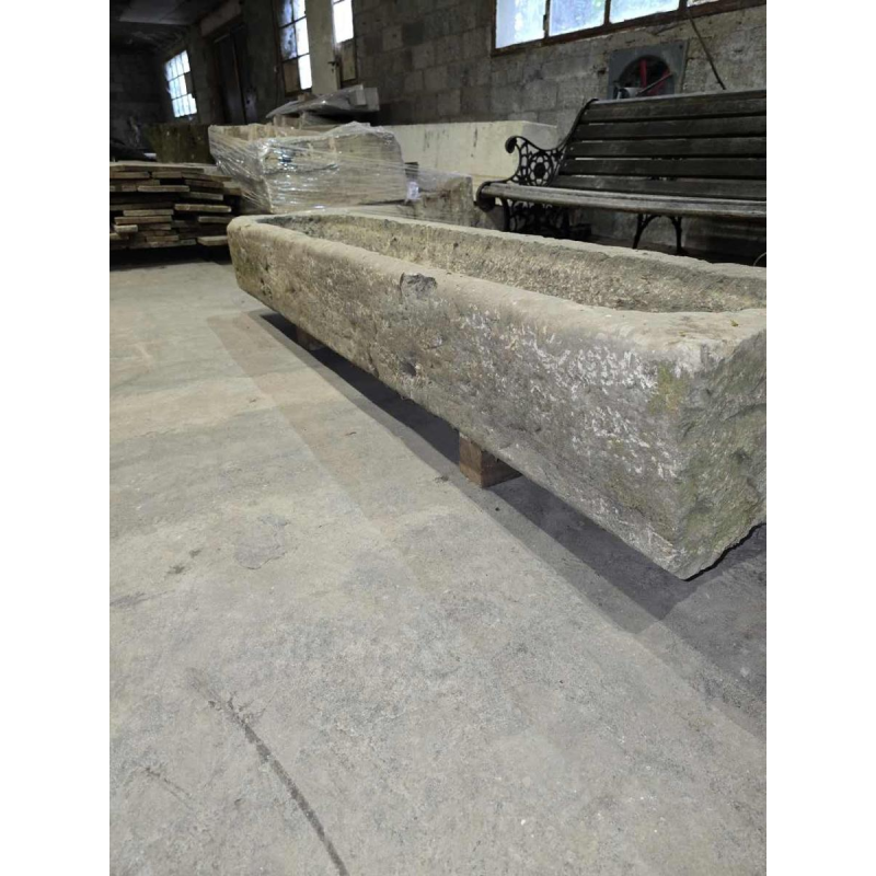 Belgian bluestone trough 195cm, 18th century