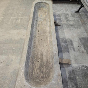 Belgian bluestone trough 195cm, 18th century