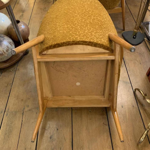 Paar Vintage Fauteuils, Goede Staat, Tsjecho-Slowakije Design 1950s 1960s