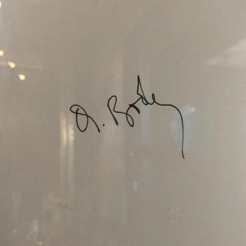 Anne Body "The Zut", drawing gouache on paper, original framing, 1965