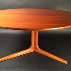 Bernhard Pedersen & Son Rosewood Circle Cofee Table - Danish Design - Circa 1960