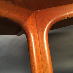 Bernhard Pedersen & Son Rosewood Circle Cofee Table - Danish Design - Circa 1960