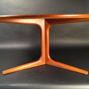 Bernhard Pedersen & Son Rosewood Circle Cofee Table - Danish Design - Circa 1960