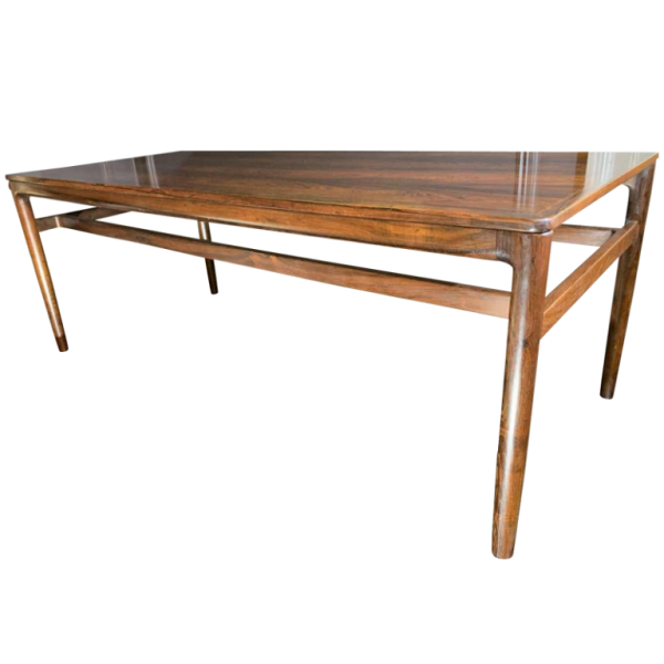 KURT ØSTERVIG voor Jason Møbler, Deense Palissander Salon / Lounge Tafel, 1950s