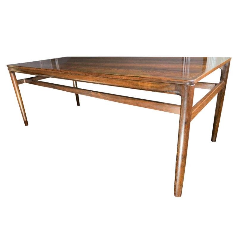 KURT ØSTERVIG pour Jason Møbler, Table Basse / Salon Scandinave Palissandre Danemark, 1950s