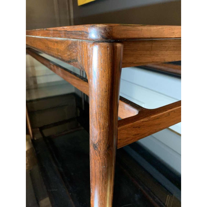 KURT ØSTERVIG pour Jason Møbler, Table Basse / Salon Scandinave Palissandre Danemark, 1950s