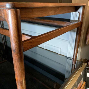 KURT ØSTERVIG pour Jason Møbler, Table Basse / Salon Scandinave Palissandre Danemark, 1950s