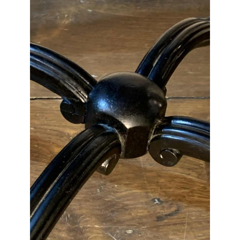 SUE ET MARE (toegeschreven) Art Deco ingelegde sycamore ebbenhouten bijzettafel