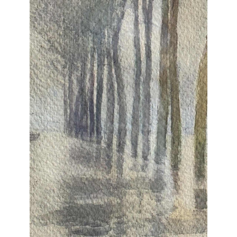 Renée PRINZ « Boulevard de la Meuse à Jambes Namur pendant les inondations 1920