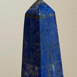 Sculpture “Obelisk” lapis lazuli & rhodochrosite, ca 1970