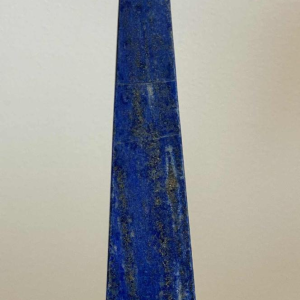 Sculpture “Obelisk” lapis lazuli & rhodochrosite, ca 1970