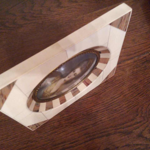 Gainsborough, miniature painting on ivory of Madame Beaufoy, England 18th c