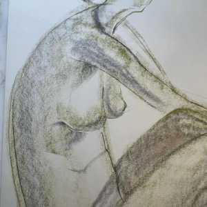 GEORGES (Géo) DE VLAMYNCK Nu de Femme Abstrait A'