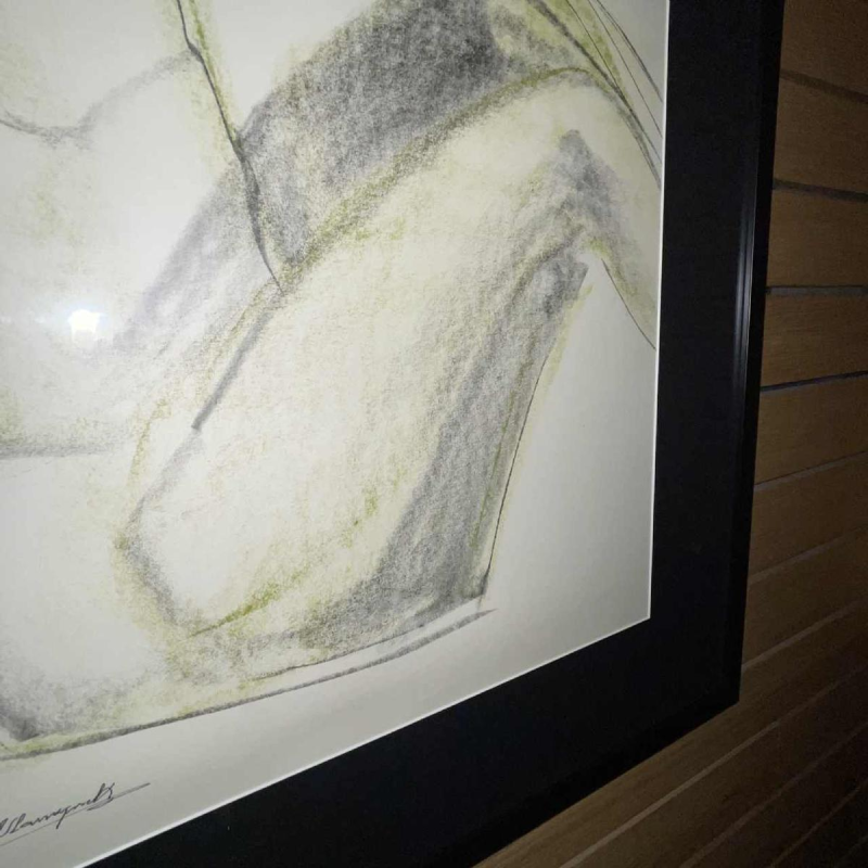 GEORGES (Géo) DE VLAMYNCK Nu de Femme Abstrait A'