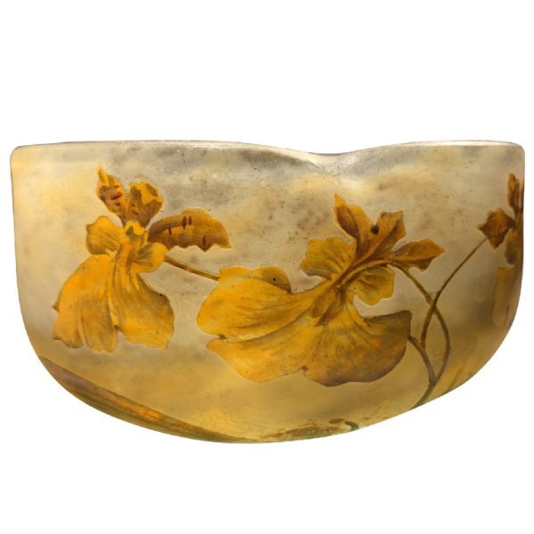 Coupe manufacture Daum à Nancy époque vers 1900