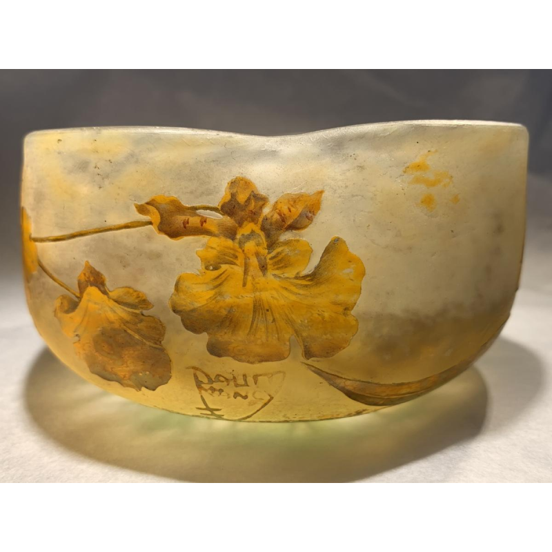 Coupe manufacture Daum à Nancy époque vers 1900