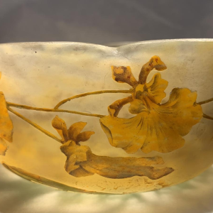 Coupe manufacture Daum à Nancy époque vers 1900