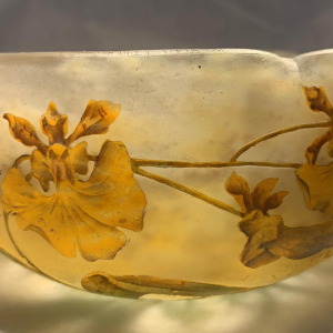 Coupe manufacture Daum à Nancy époque vers 1900