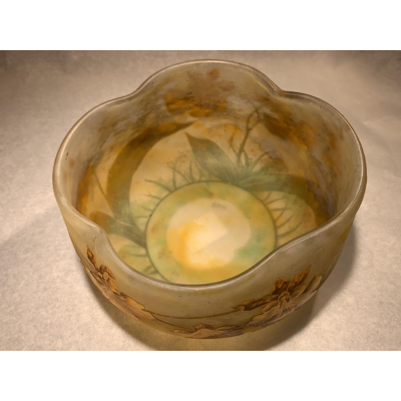 Manufactory Daum at Nancy bowl.