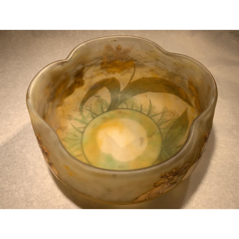 Manufactory Daum at Nancy bowl.