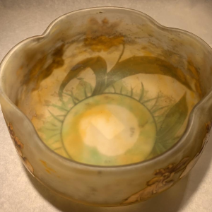 Coupe manufacture Daum à Nancy époque vers 1900