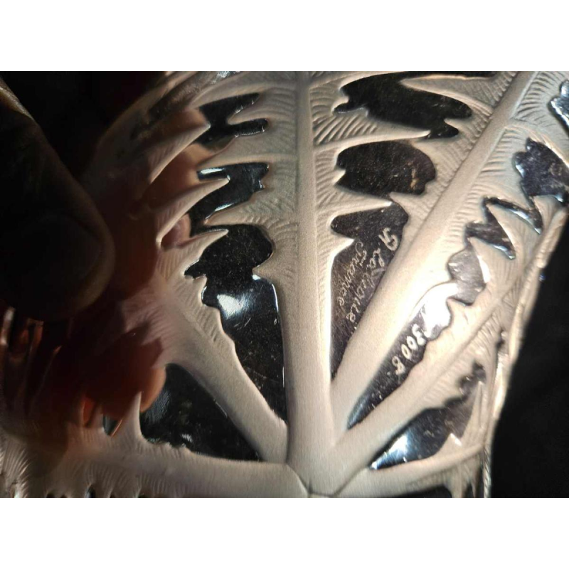 René Lalique "pissenlit" 6 assiettes à salade verre blanc moulé pressé satiné, modèle créé en 1924