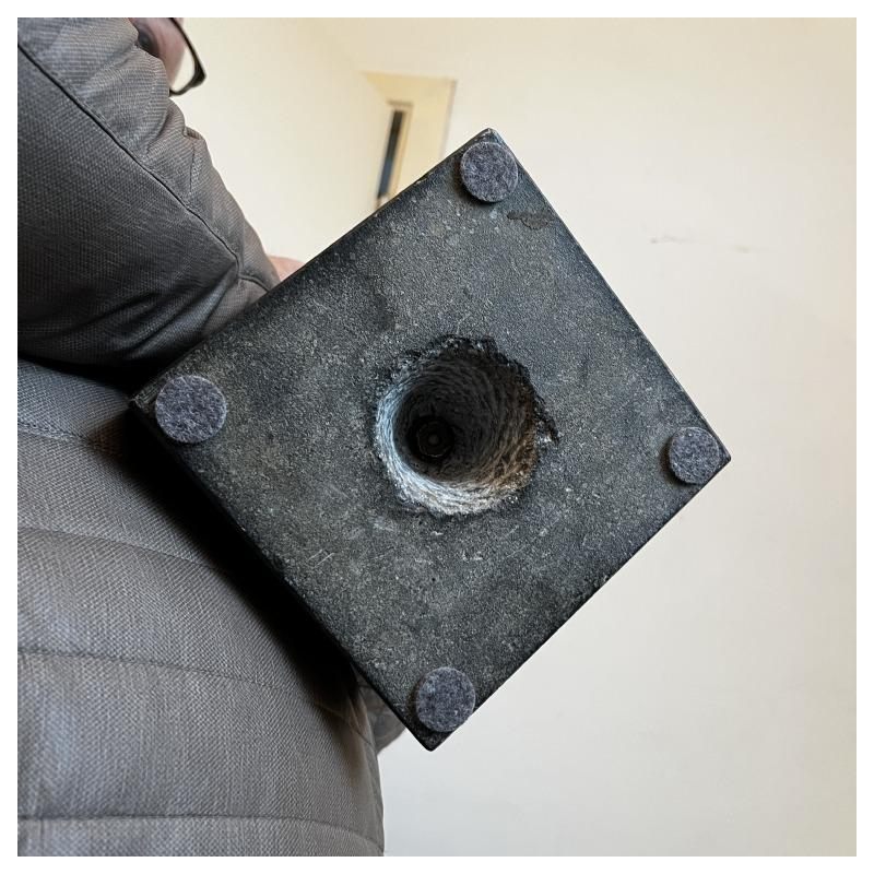 ROBERT DELNEST ' Gezicht vrouw ' sculptuur portret / buste in brons 1961