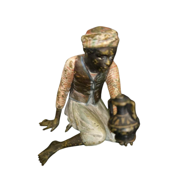 Vienna bronze, Orientalist figure sculpture, Austria late 19th c