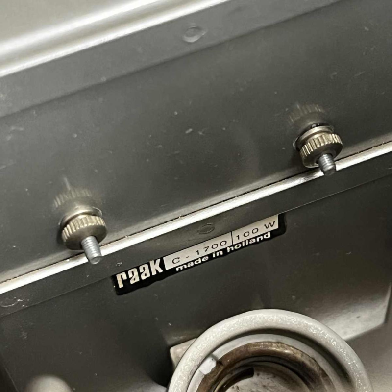 RAAK 'Concorde' paire d'appliques murales, type 'tubes d'orgue' en aluminium brosse´, ca 1970