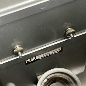 RAAK 'Concorde' paire d'appliques murales, type 'tubes d'orgue' en aluminium brosse´, ca 1970