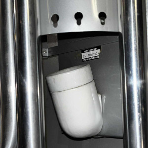 RAAK Concorde pair of sconces wall lights, organ pipe type in brushed aluminium, ca 1970