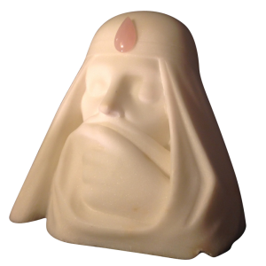 Louis Jacques Gallet, sculpture orientaliste, marbre femme symboliste, vers 1920