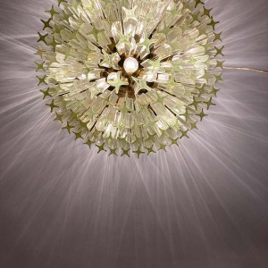 Murano glass chandelier, ca 1980