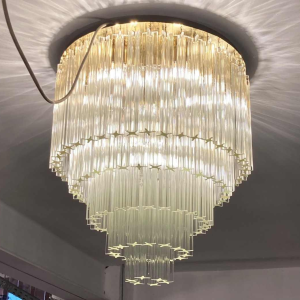 Lustre en verre de Murano, ca 1980