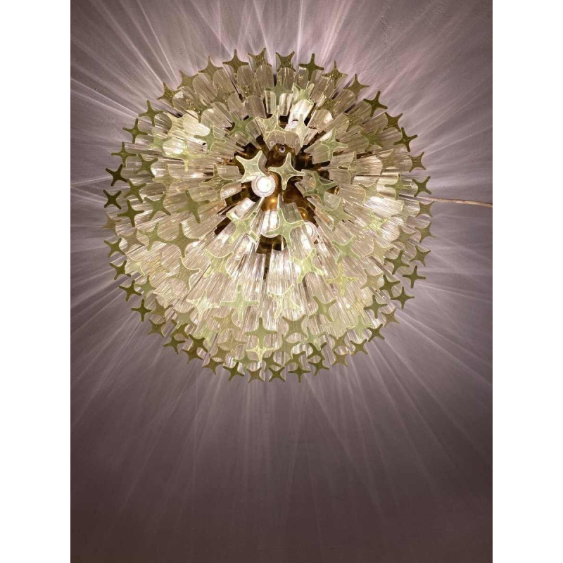 Murano glass chandelier, ca 1980