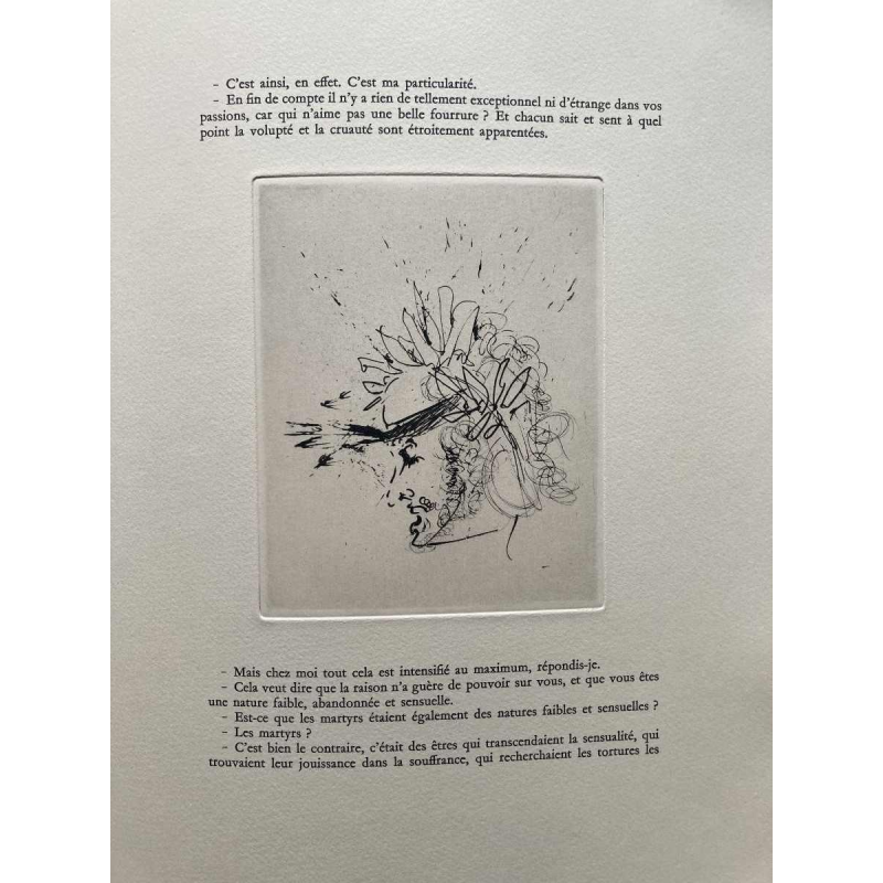 Sacher Masoch, Venus in Furs, illustrations by Salvador Dalí