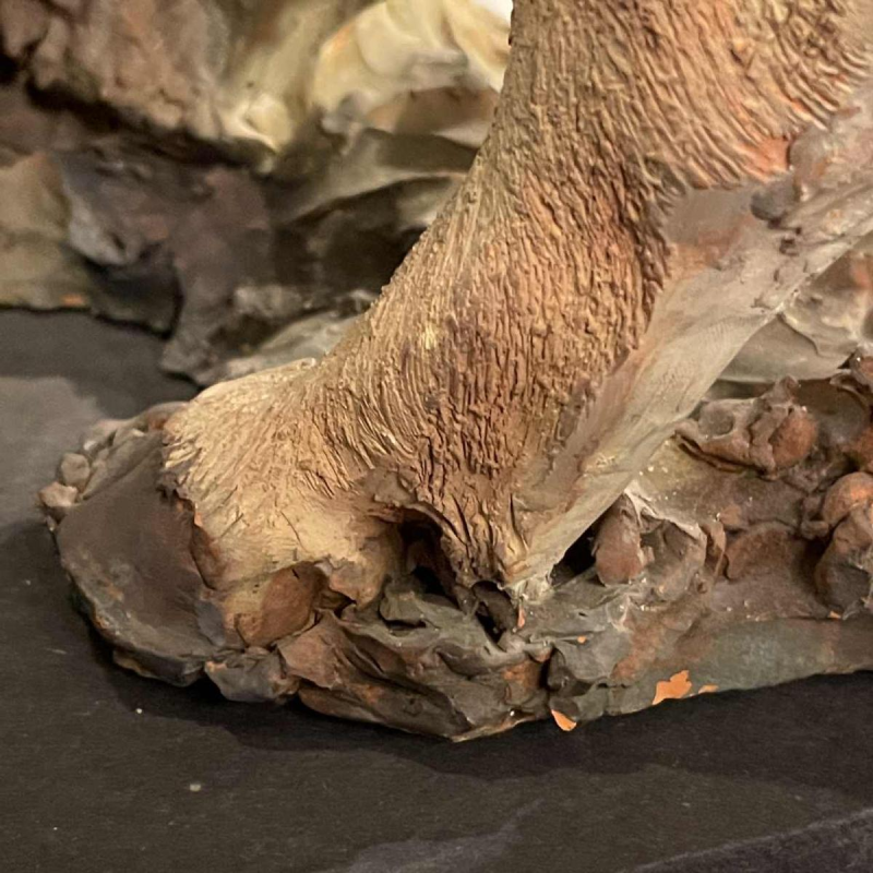 PIET PIJN, Groot Sculptuur "Koe" Uniek stuk in Terracotta, ca 1940