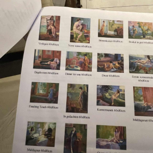 PIET PIJN, Large Sculpture " Cow " Unique Piece in Clay, ca 1940