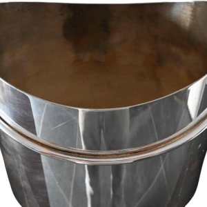 Bora's, silver-plated champagne bucket, Italian design, mid 20th century