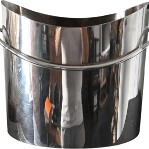 Bora's, silver-plated champagne bucket, Italian design, mid 20th century
