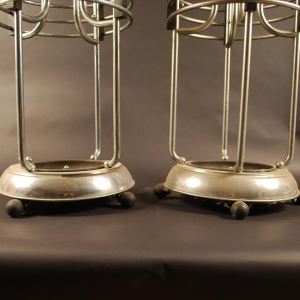 Rare pair of Art Deco planters / Mushroom buckets / Umbrella stand - 1925