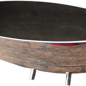 Ennio Passini pour Fratelli Cassetti, vase en métal argenté, Italie, 1970's