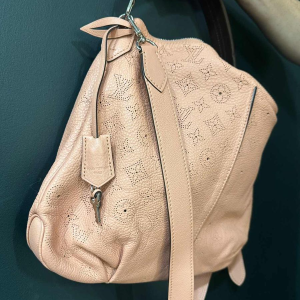 Louis Vuitton leren tas monogram oud roze