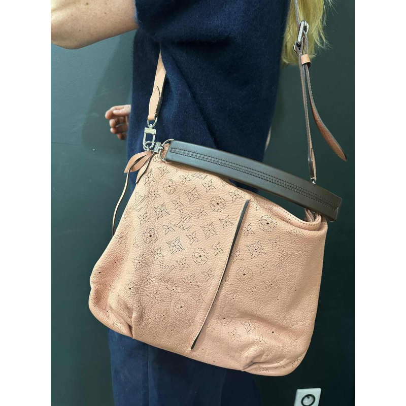 Louis Vuitton, sac en cuir monogramme vieux rose
