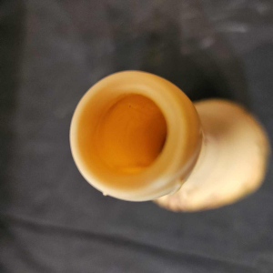 Legras, vase berluze en verre dégagé à l'acide, décor d'algues, ca 1900