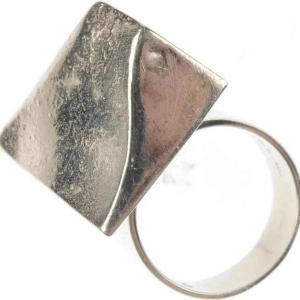 Bjorn Weckstrom 'Lapponia' bague en argent 'Space Series'