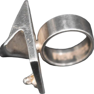 Bjorn Weckstrom 'Lapponia' bague en argent 'Space Series'