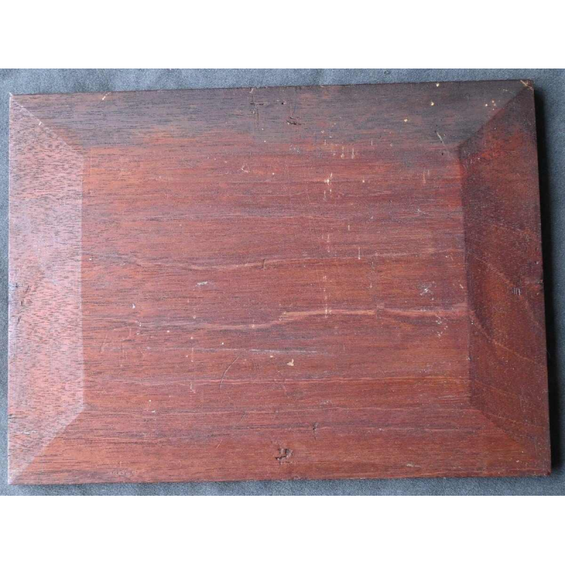 Christian Sell 'Scène militaire équestre allemande' peinture huile sur panneau, XIXe siècle